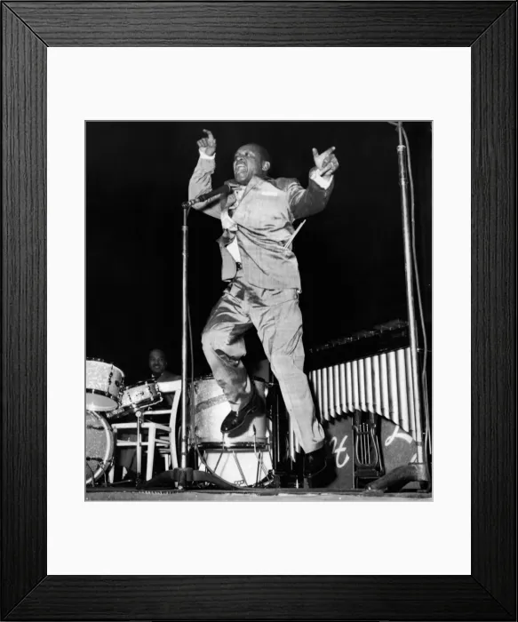 Framed Print : Lionel Hampton 22 October 1956 Framed Print : Lionel Hampton 22 October 1956