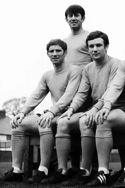 Evertons holy trinity: Howard Kendall, Colin Harvey