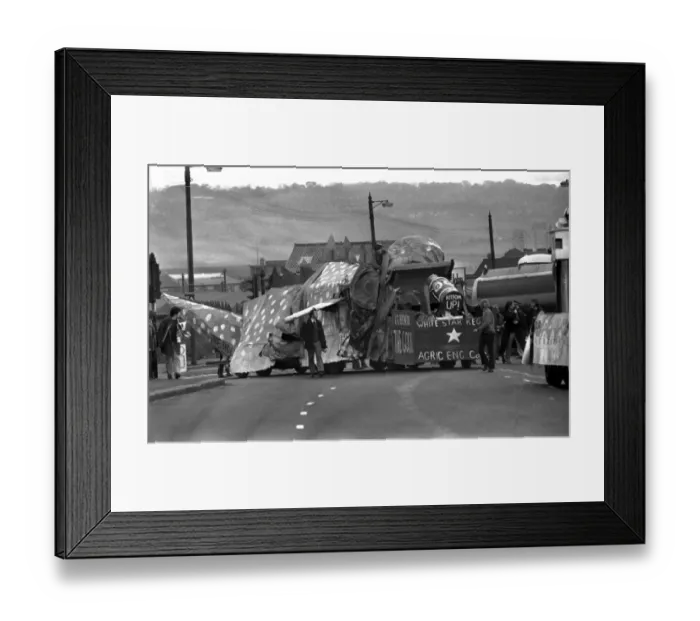 Framed Print : Lib - Newcastle students went to a lot of trouble to raise money for charity with their Framed Print : Lib - Newcastle students went to a lot of trouble to raise money for charity with their