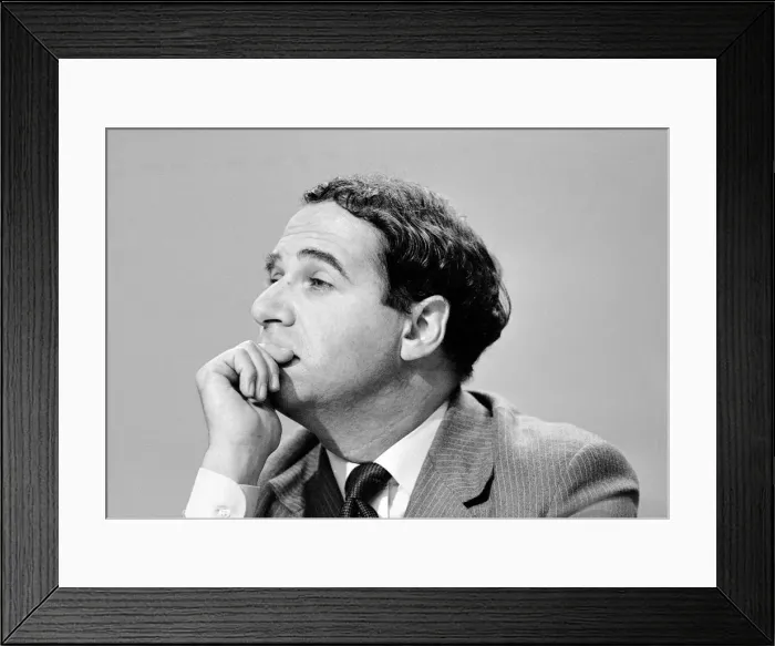 Framed Print : Home Secretary Leon Brittan pictured at the Conservative Party Conference in Brighton