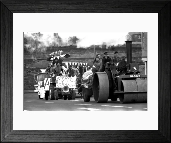 Framed Print : Lib - Newcastle students went to a lot of trouble to raise money for charity with their Framed Print : Lib - Newcastle students went to a lot of trouble to raise money for charity with their