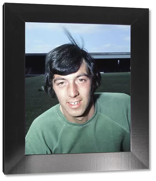 Chesterfield FC footballer Alan Stevenson. July 1971