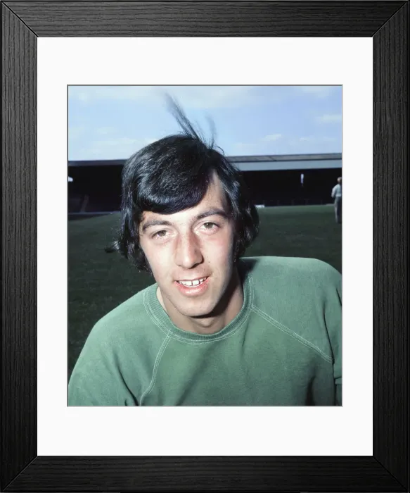 Framed Print : Chesterfield FC footballer Alan Stevenson. July 1971