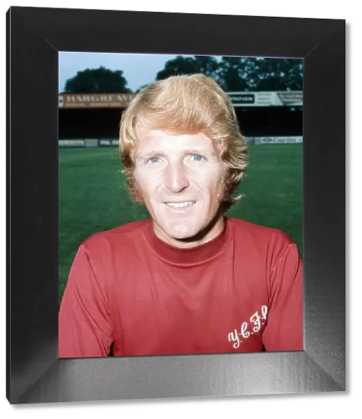 York City footballer Barry Swallow. July 1972