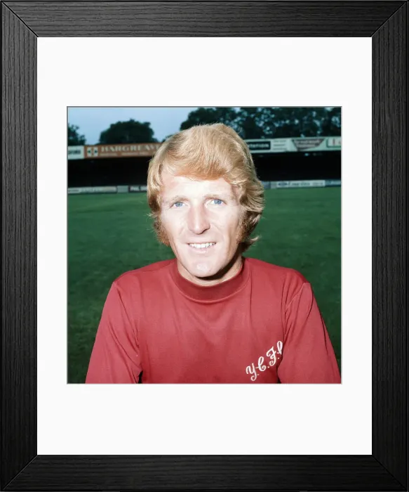 Framed Print : York City footballer Barry Swallow. July 1972 Framed Print : York City footballer Barry Swallow. July 1972