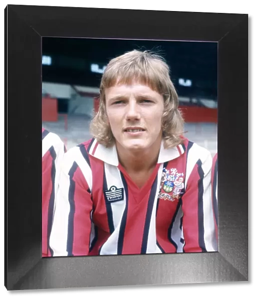 Sheffield United footballer Keith Edwards. July 1976