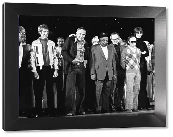 Count Basie at the Royal Variety Performance, London Palladium 10th November 1975