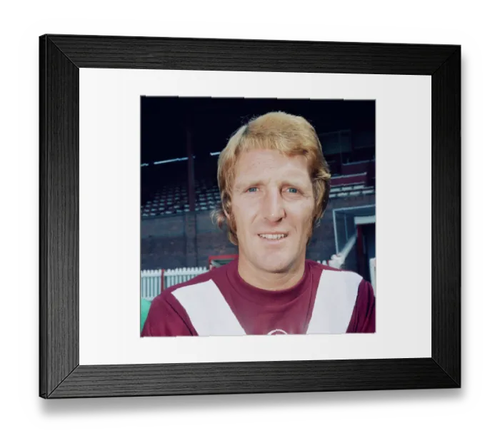 Framed Print : York City footballer Barry Swallow. August 1974