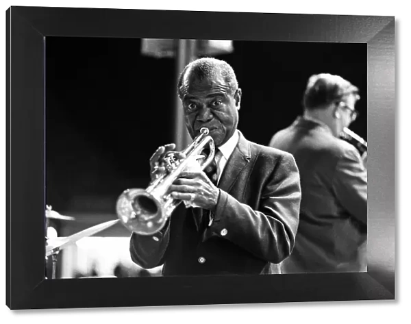 Louis Armstrong at the Batley Club 14th June 1968