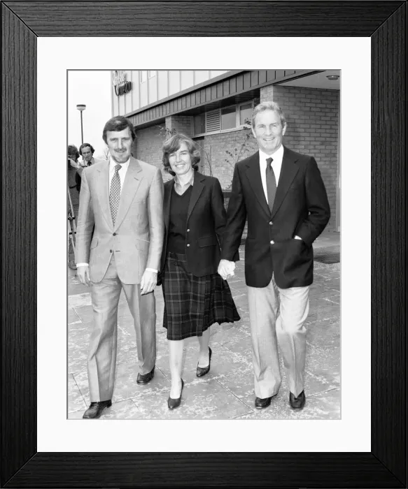 Framed Print : Coventrys Jimmy Hill with the clubs new manager Dave Sexton Framed Print : Coventrys Jimmy Hill with the clubs new manager Dave Sexton