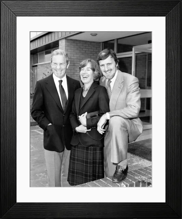 Framed Print : Coventrys Jimmy Hill with the clubs new manager Dave Sexton Framed Print : Coventrys Jimmy Hill with the clubs new manager Dave Sexton