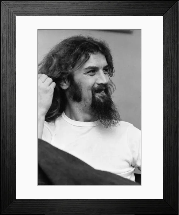 Framed Print : Comedian Billy Connolly from Glasgow who has now hit the big time opens in London for a