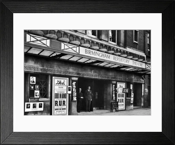 Framed Print : Birmingham Repertory Theatre. November 1931 Framed Print : Birmingham Repertory Theatre. November 1931