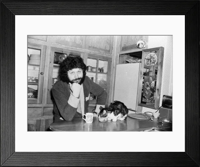 Framed Print : Dave Lee Travis DJ BBC Radio One Breakfast Show, 28th June 1978 Framed Print : Dave Lee Travis DJ BBC Radio One Breakfast Show, 28th June 1978