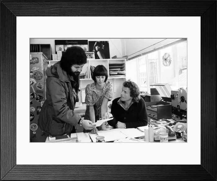 Framed Print : Dave Lee Travis DJ BBC Radio One Breakfast Show, 28th June 1978 Framed Print : Dave Lee Travis DJ BBC Radio One Breakfast Show, 28th June 1978