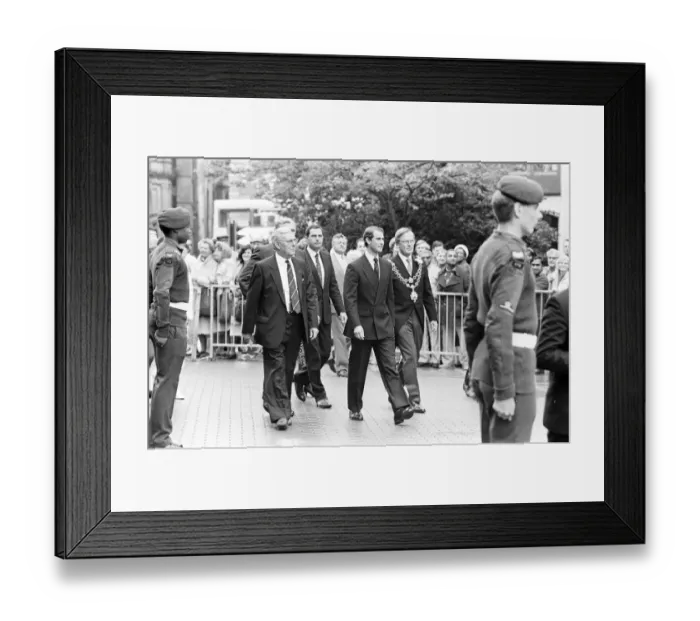 Framed Print : Its A Royal Knockout Charity Event, held at Alton Towers in Staffordshire