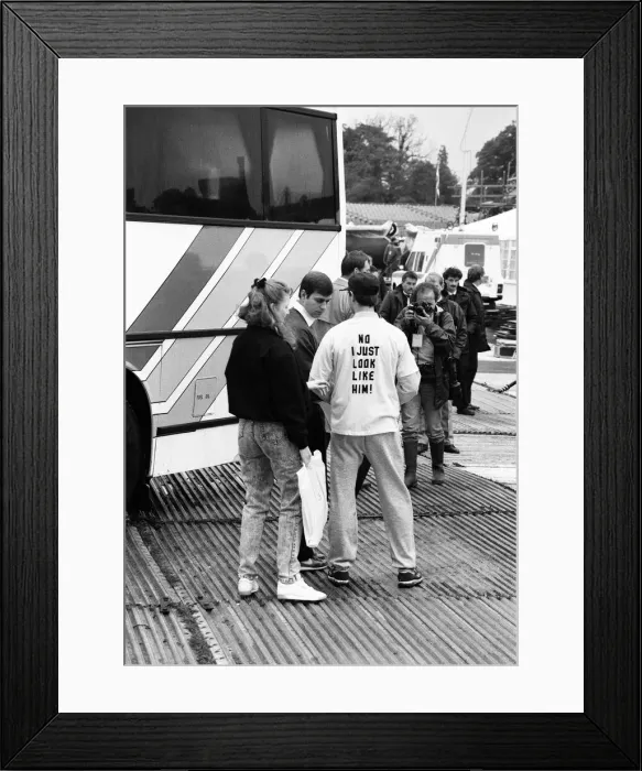Framed Print : Its A Royal Knockout Charity Event, held at Alton Towers in Staffordshire