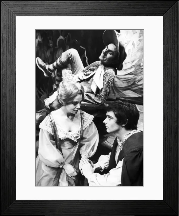 Framed Print : A scene from the Christmas play, Hans, The Witch And The Goblin Framed Print : A scene from the Christmas play, Hans, The Witch And The Goblin