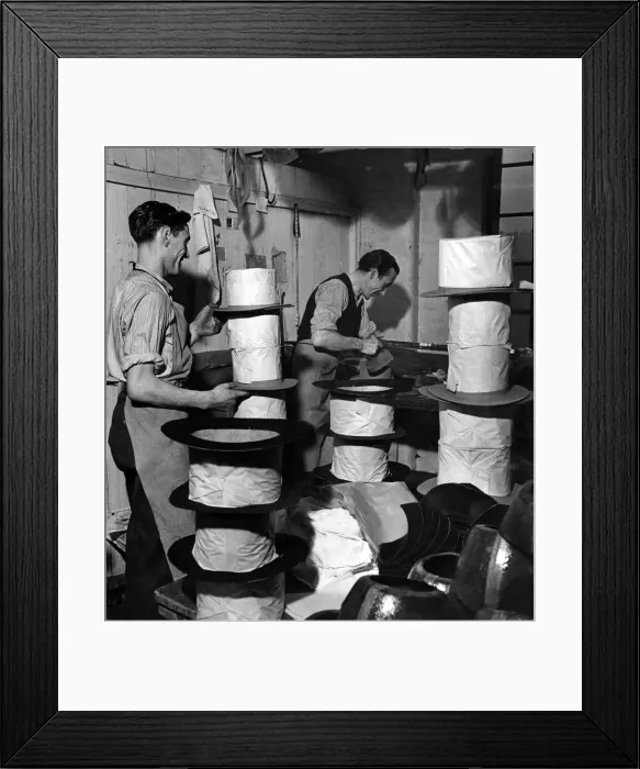 Framed Print : Clothing: Fashion Men Wear Hats: Australians want our toppers for the royal visit