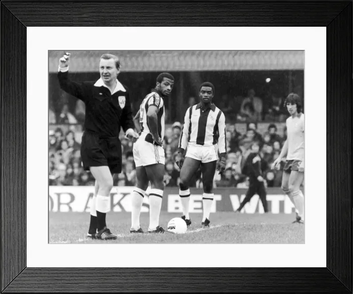 Framed Print : West Brom 1-0 Ipswich Town, League match Saturday 8th October 1977 Framed Print : West Brom 1-0 Ipswich Town, League match Saturday 8th October 1977
