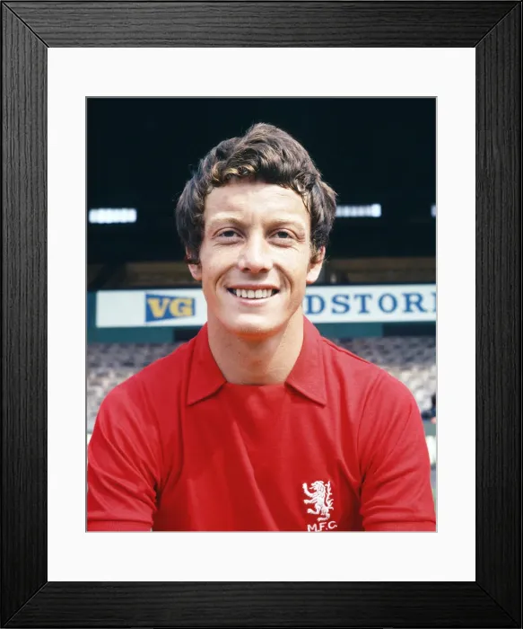 Framed Print : Middlesbrough footballer Willie Maddren. July 1971 Framed Print : Middlesbrough footballer Willie Maddren. July 1971
