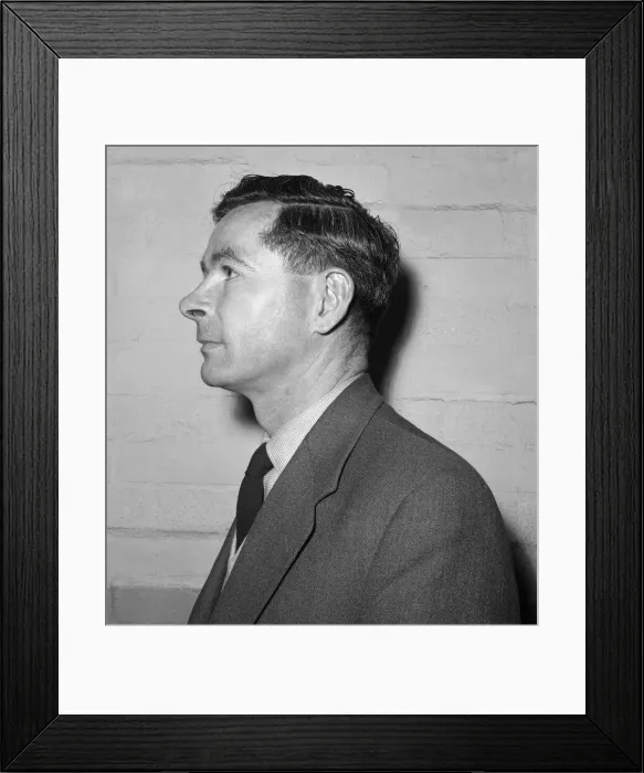 Framed Print : Peterborough manager Jimmy Hagan. 27th January 1960 Framed Print : Peterborough manager Jimmy Hagan. 27th January 1960