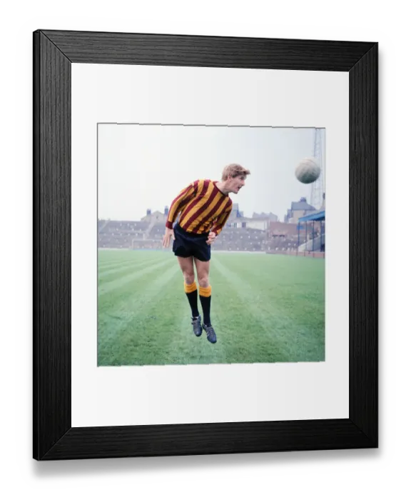 Framed Print : Bradford City footballer Barry Swallow. July 1968 Framed Print : Bradford City footballer Barry Swallow. July 1968