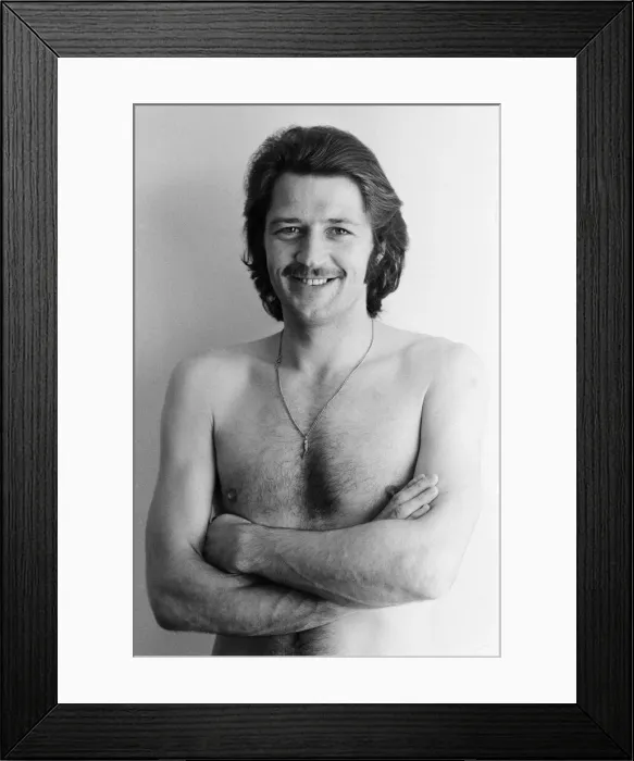 Framed Print : Huddersfield Town footballer Frank Worthington, member of the England squad, May 1974 Framed Print : Huddersfield Town footballer Frank Worthington, member of the England squad, May 1974