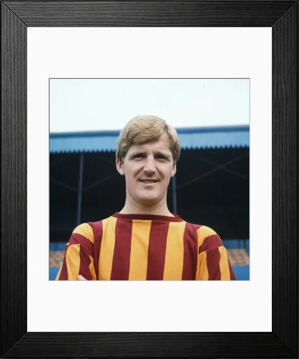 Framed Print : Bradford City footballer Barry Swallow. July 1968 Framed Print : Bradford City footballer Barry Swallow. July 1968