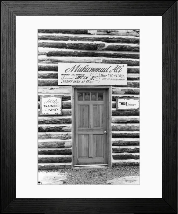 Framed Print : Muhammad Alis training camp in Deer Lake Pennsylvania. January 1974 Framed Print : Muhammad Alis training camp in Deer Lake Pennsylvania. January 1974
