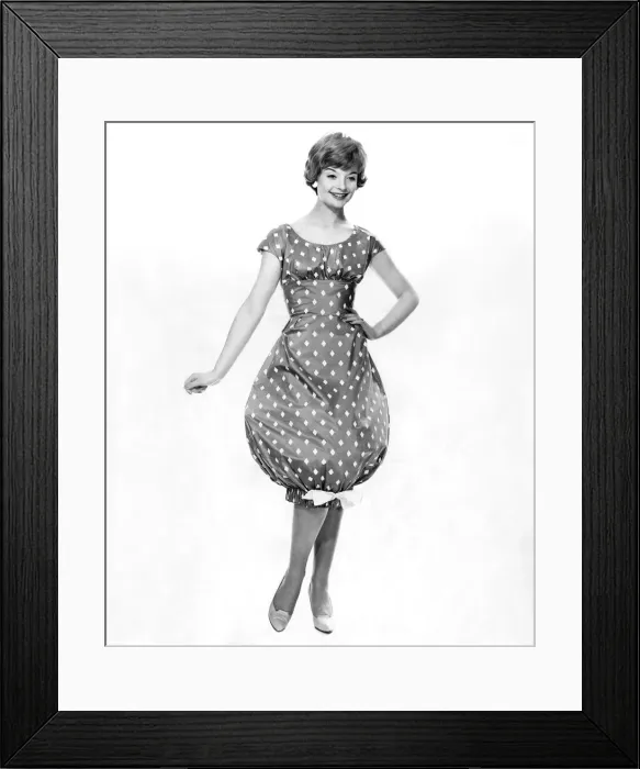 Framed Print : Reveille Fashions: Balloon Fashion. Anne Green. May 1958 P025272 Framed Print : Reveille Fashions: Balloon Fashion. Anne Green. May 1958 P025272