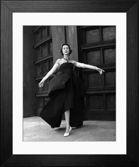Framed Print : Clothing Fashions: November 1956 P025226