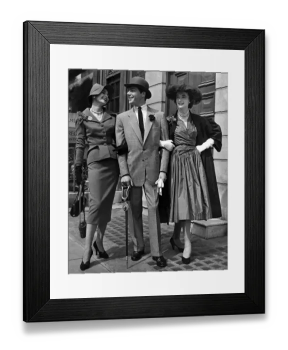 Framed Print : Clothing: Mannequins: Coming up as a strong fashion favourtie this year is Ladies Day Framed Print : Clothing: Mannequins: Coming up as a strong fashion favourtie this year is Ladies Day