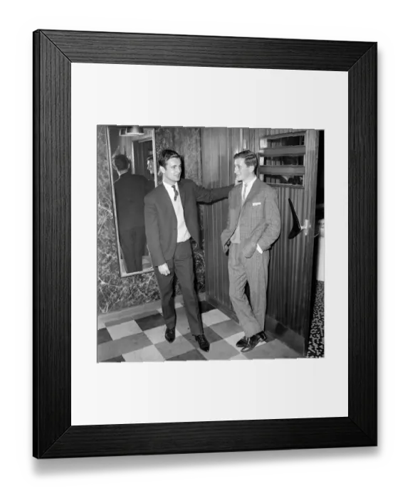 Framed Print : Teenager Fashions: Male Grooming: The teenage boys who go to the Ilford Palais have had Framed Print : Teenager Fashions: Male Grooming: The teenage boys who go to the Ilford Palais have had