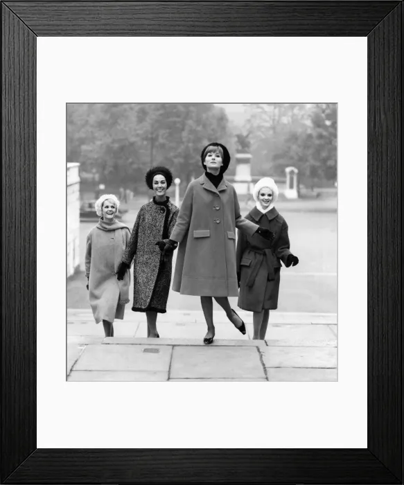 Framed Print : Clothing Fashion 1961. September 1961 P021504 Framed Print : Clothing Fashion 1961. September 1961 P021504