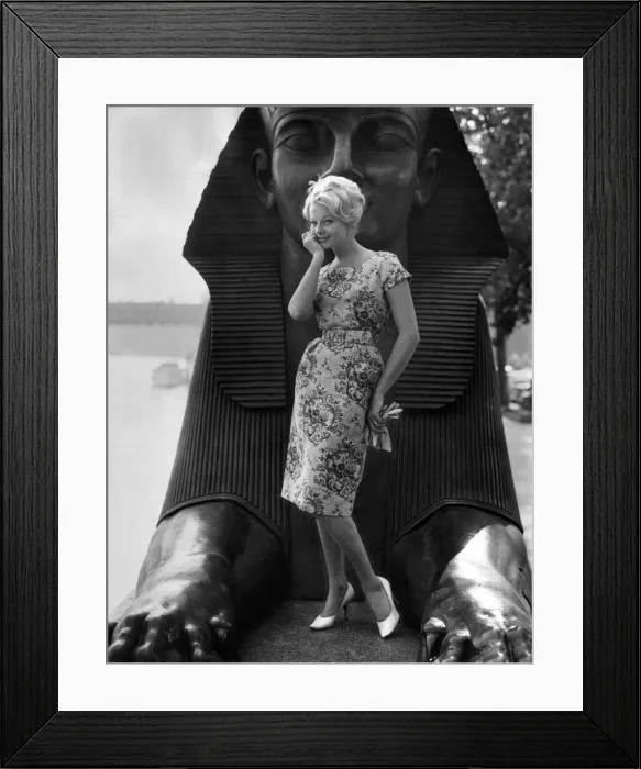 Framed Print : Clothing: Miscellaneous 1959: Off the chairs and into your wardrobe--yes Framed Print : Clothing: Miscellaneous 1959: Off the chairs and into your wardrobe--yes