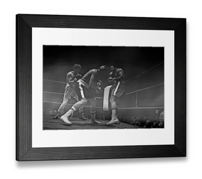 Framed Print : Muhammad Ali exhibition bout at the Royal Albert Hall London England Framed Print : Muhammad Ali exhibition bout at the Royal Albert Hall London England