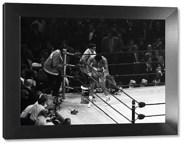 Muhammad Ali and Joe Frazier battle it out for the World Heavyweight Championship in