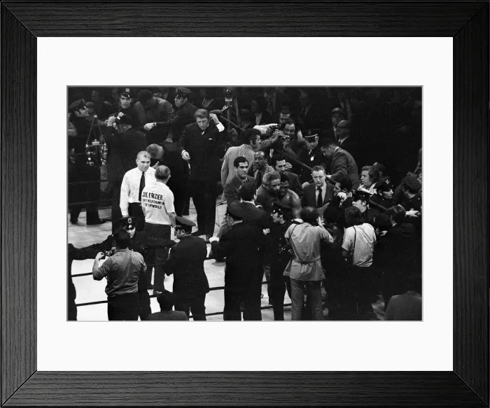 Framed Print : The Fight of the Century (also known as The Fight) is the title boxing writers Framed Print : The Fight of the Century (also known as The Fight) is the title boxing writers