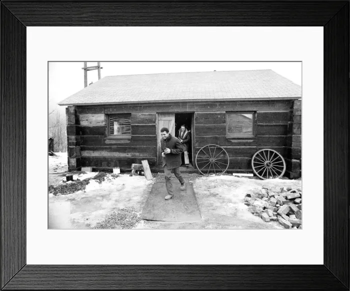 Framed Print : Muhammad Ali training at his camp in Deer Lake Pennsylvania January 1974