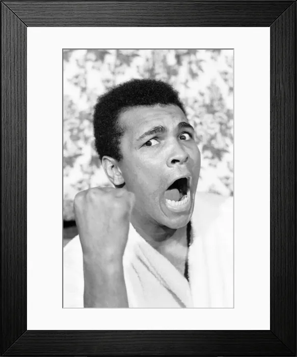 Framed Print : Muhammad Ali at his training camp in Deer Lake Pennsylanvia Framed Print : Muhammad Ali at his training camp in Deer Lake Pennsylanvia