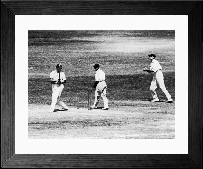 Framed Print : England tour of Australia for the Ashes. Australia v England Fourth Test match in