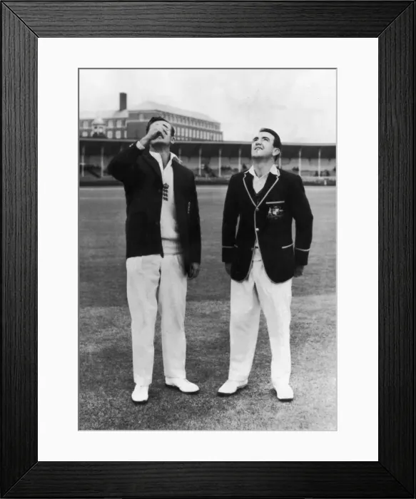 Framed Print : Australian cricket tour of England for the Ashes. England v Australia First Test