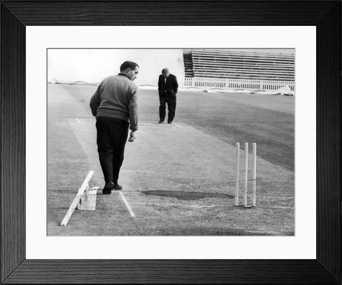Framed Print : Australian cricket tour of England for the Ashes. England v Australia 3rd Test Framed Print : Australian cricket tour of England for the Ashes. England v Australia 3rd Test