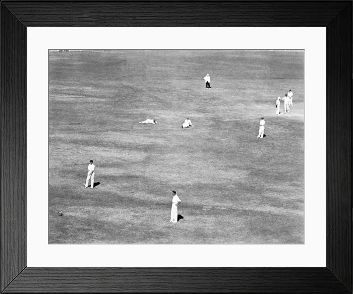 Framed Print : England tour of Australia for the Ashes. England v Australia third test test match