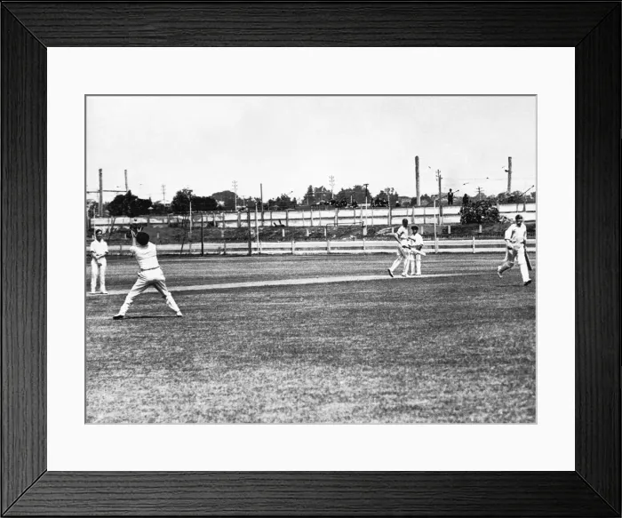 Framed Print : England tour of Australia for the Ashes 1928 - 1929. In preparation for the Ashes Framed Print : England tour of Australia for the Ashes 1928 - 1929. In preparation for the Ashes