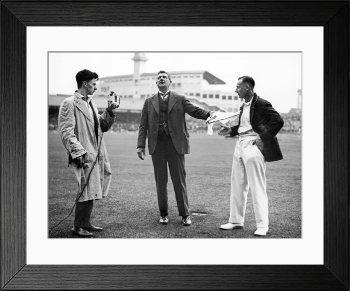 Framed Print : England tour of Australia for the Ashes 1928 - 29. Day two of the Second Test Framed Print : England tour of Australia for the Ashes 1928 - 29. Day two of the Second Test