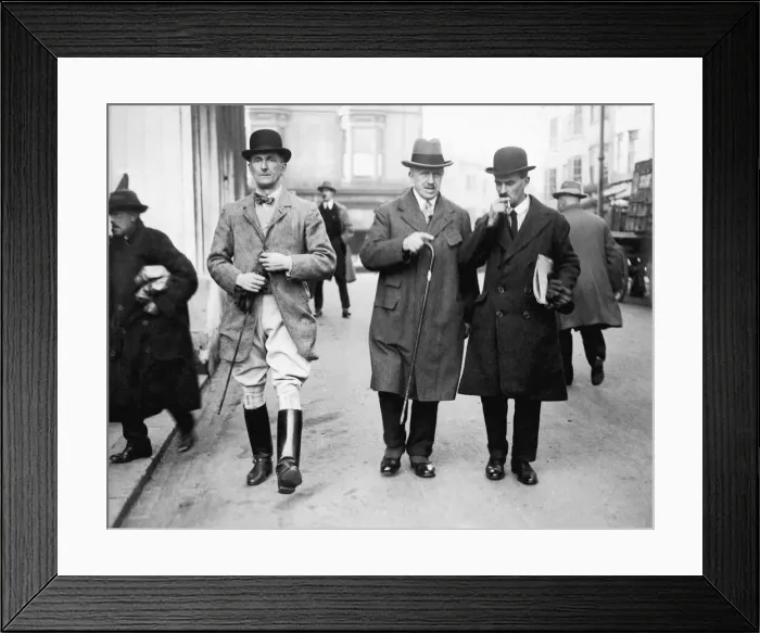 Framed Print : Nominations at Brighton. Cricketer C. B. Fry. 6th November 1922