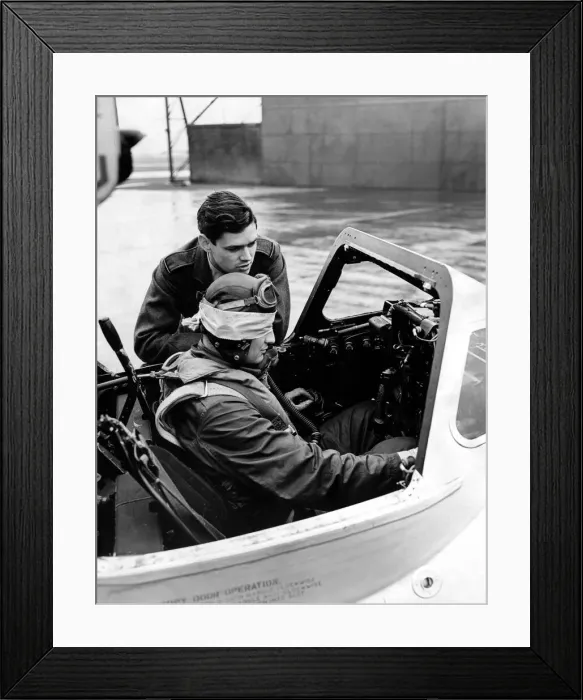 Framed Print : The RAFs new pilot training scheme known as the Provost - Vampire Sequence