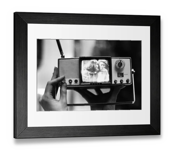 Framed Print : She Watched TV on her way home! New York Secretary Connie Heald, aged 20 Framed Print : She Watched TV on her way home! New York Secretary Connie Heald, aged 20
